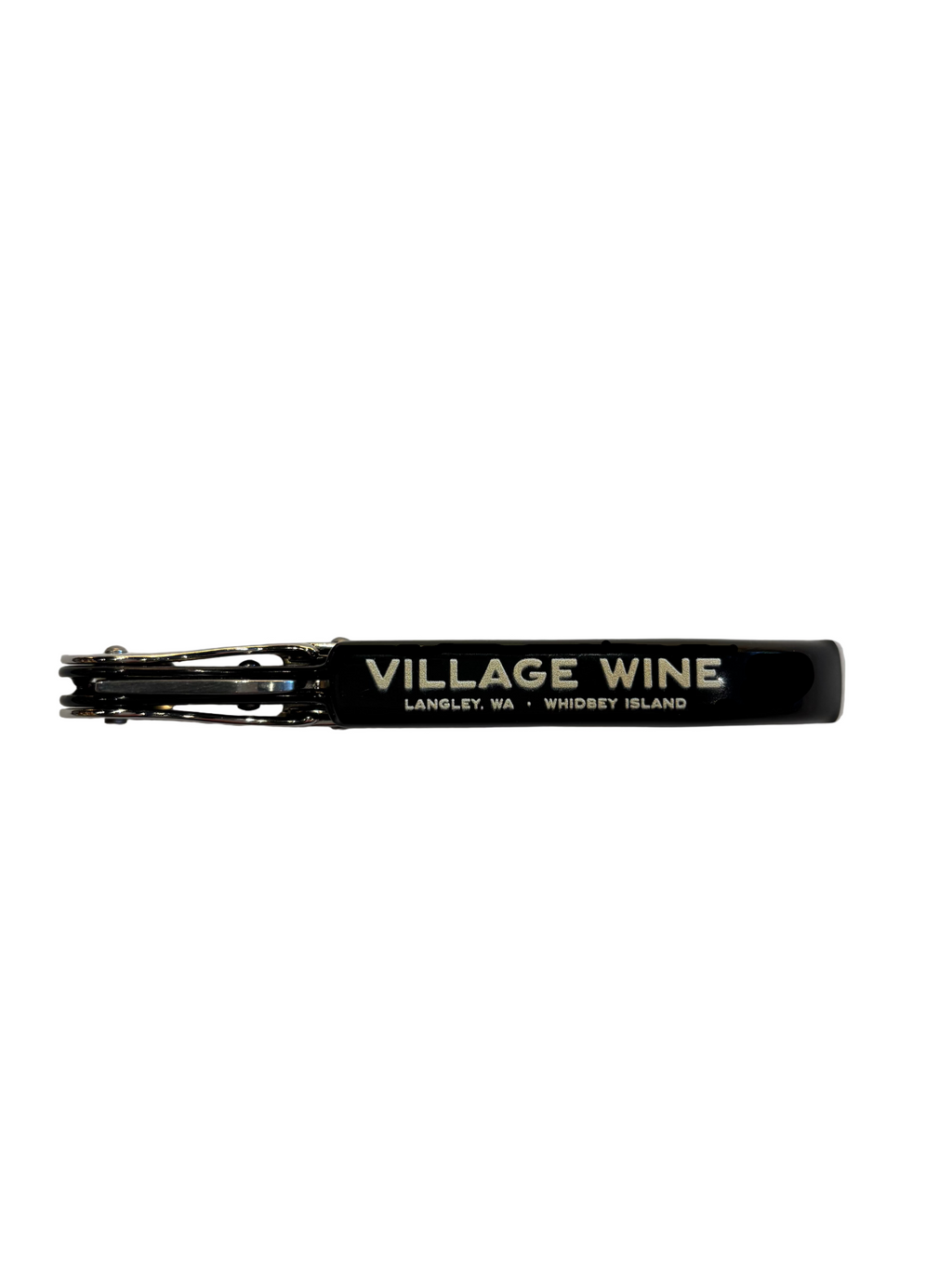 Wine key with "Village Wine" branding